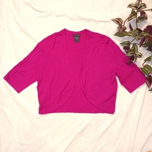 Cropped knit Cardigan